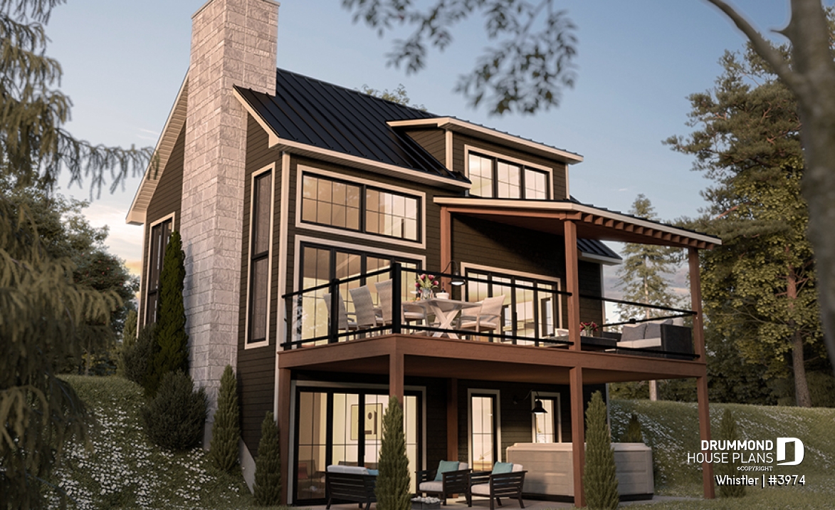 Rear view - BASE MODEL - Whistler