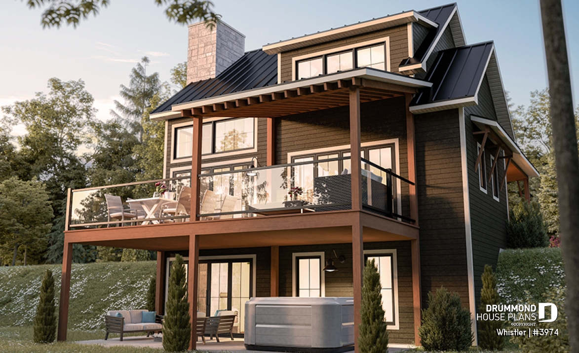 Rear view - BASE MODEL - Whistler
