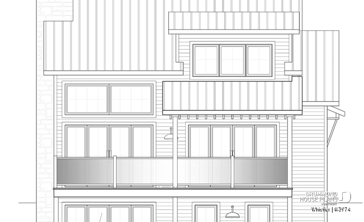 Rear view - BASE MODEL - Whistler
