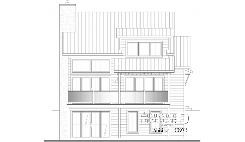 Rear view - BASE MODEL - Whistler