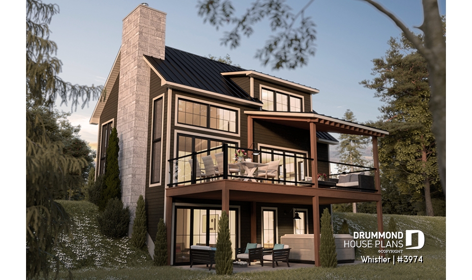 Rear view - BASE MODEL - Whistler