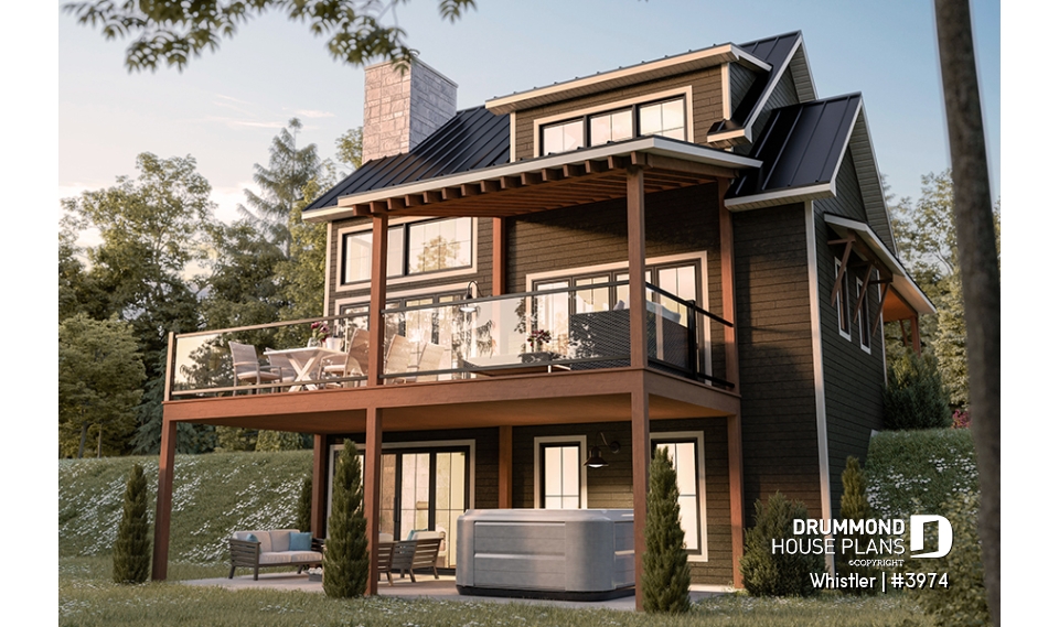 Rear view - BASE MODEL - Whistler