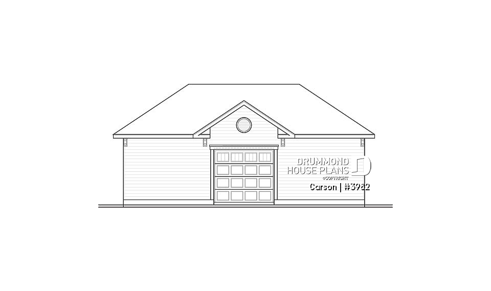 rear elevation - Carson
