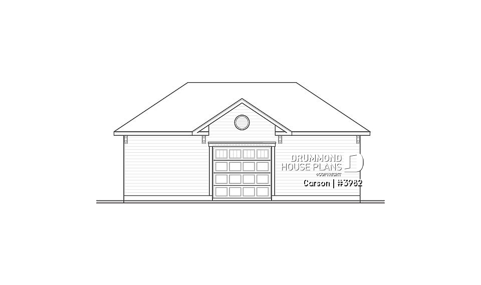 rear elevation - Carson