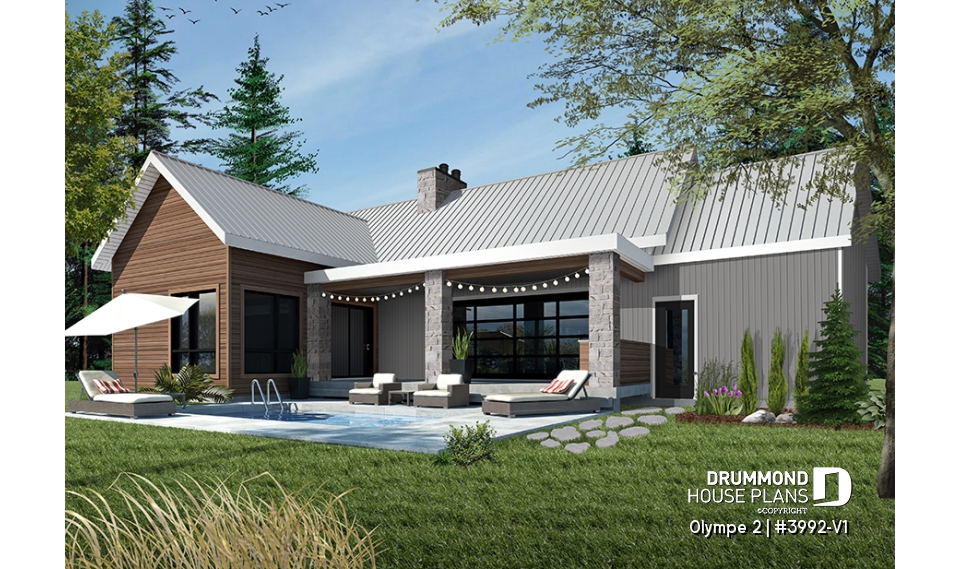 Color version 1 - Rear -  Olympe 2