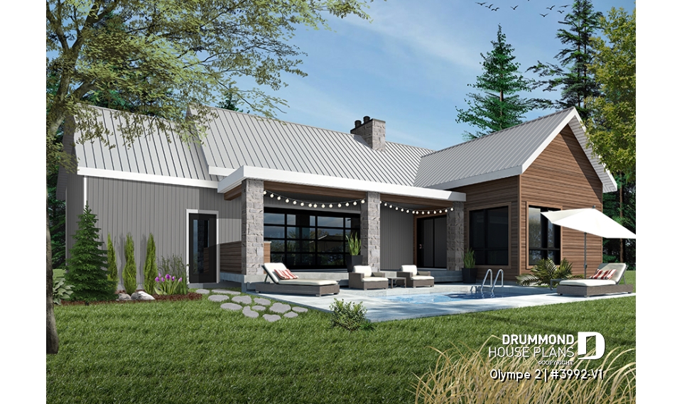 Color version 1 - Rear -  Olympe 2