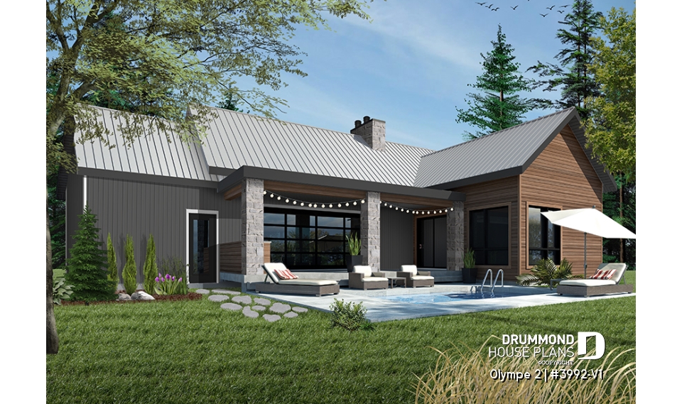 Color version 2 - Rear -  Olympe 2