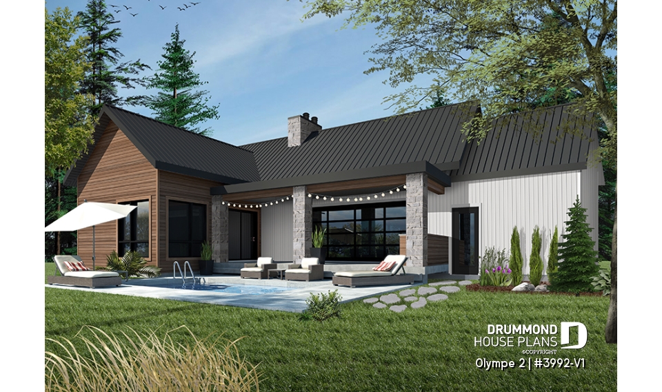 Color version 3 - Rear -  Olympe 2