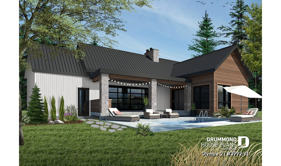 Color version 3 - Rear -  Olympe 2