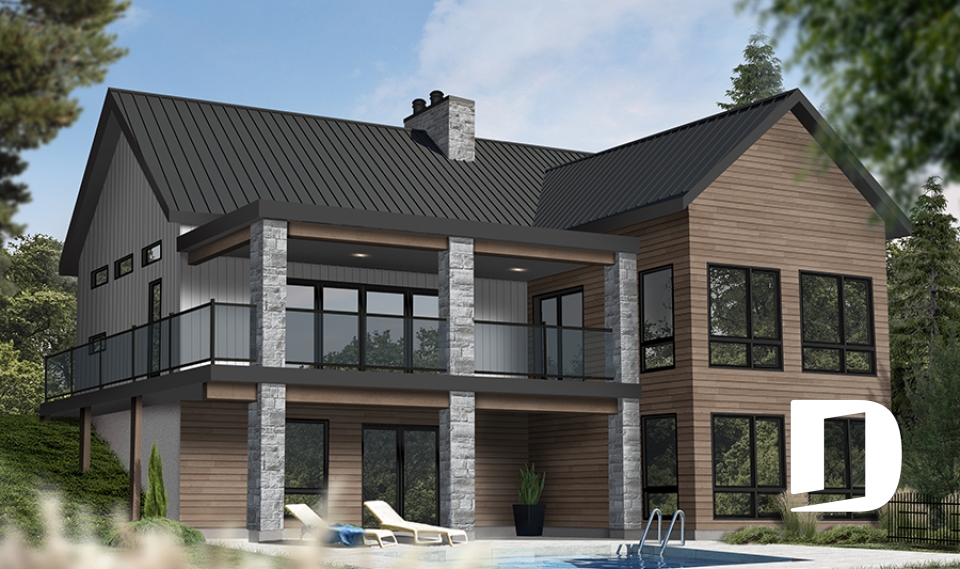 Rear view - BASE MODEL -  - Olympe 4