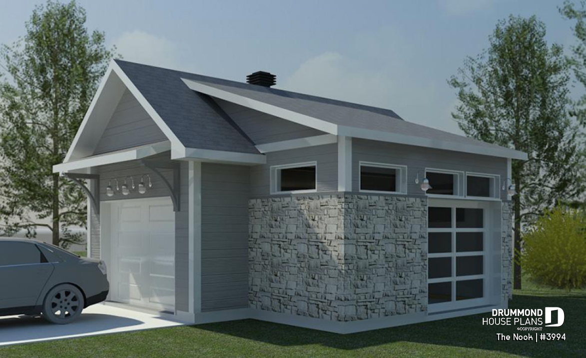 rear elevation - The Nook