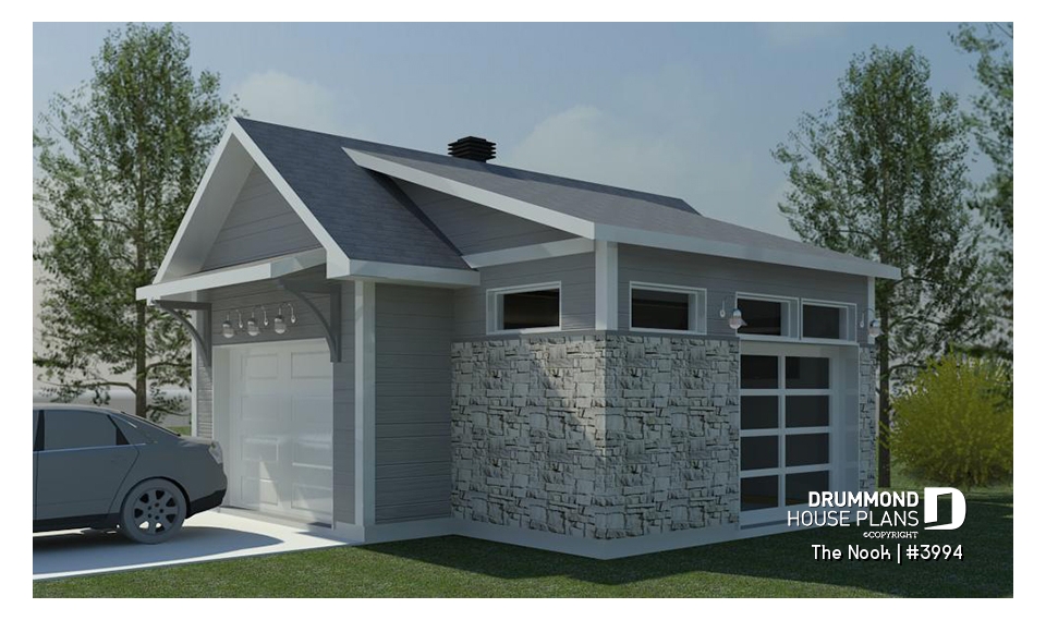 rear elevation - The Nook