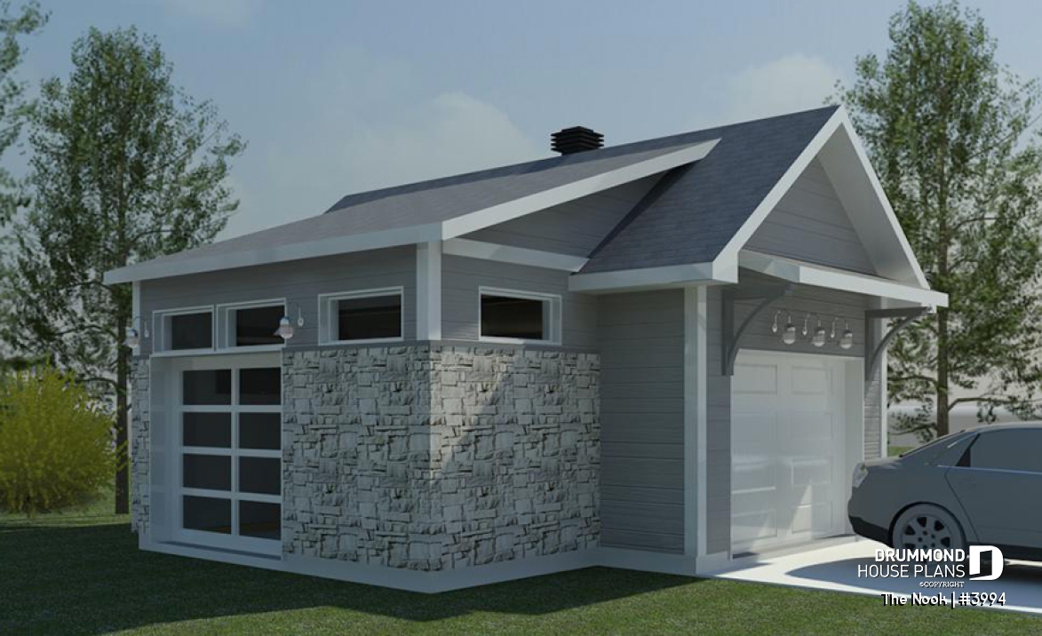 rear elevation - The Nook