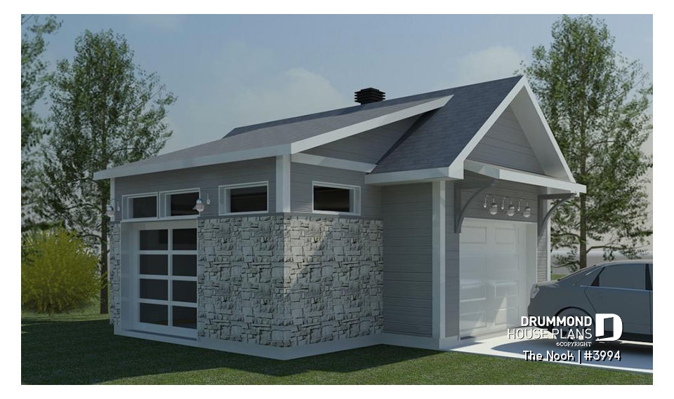 rear elevation - The Nook