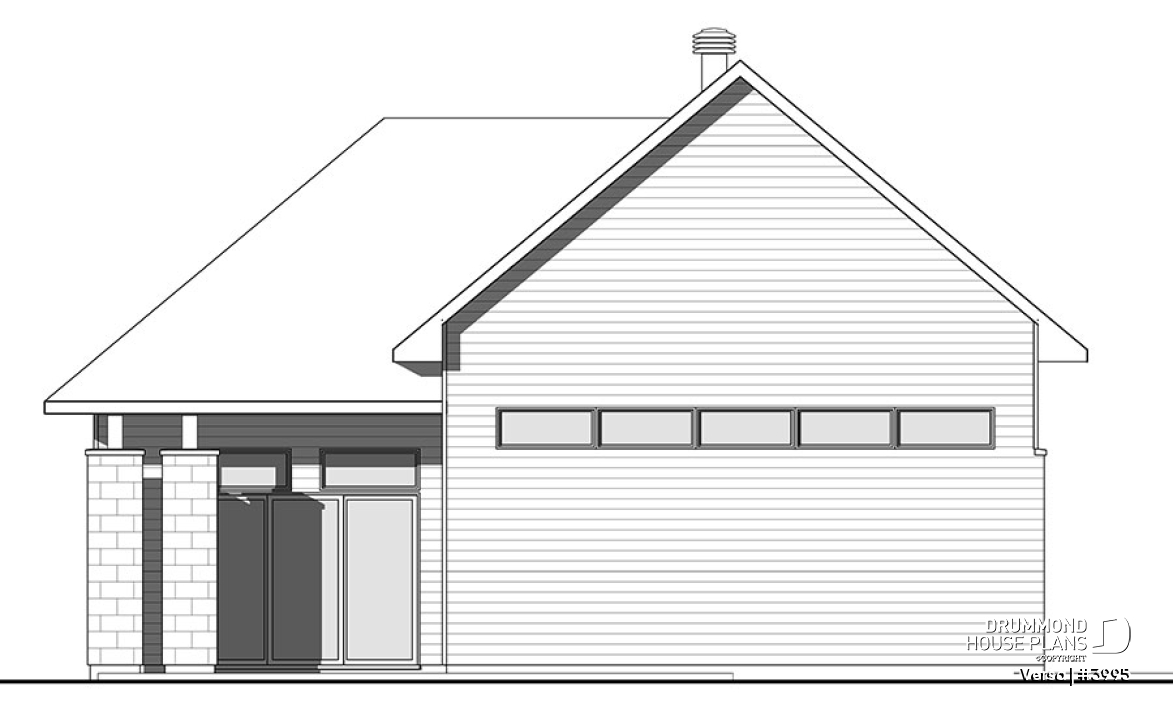 rear elevation - Versa