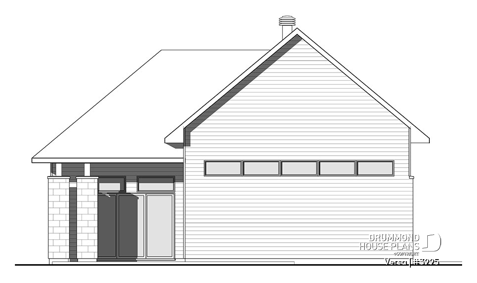 rear elevation - Versa