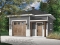 front - BASE MODEL - Single-car garage plan, 20' x 24', 10-ft ceiling, country and farmhouse style, insulated walls, natural light - Passat