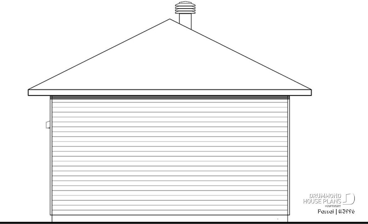 rear elevation - Passat