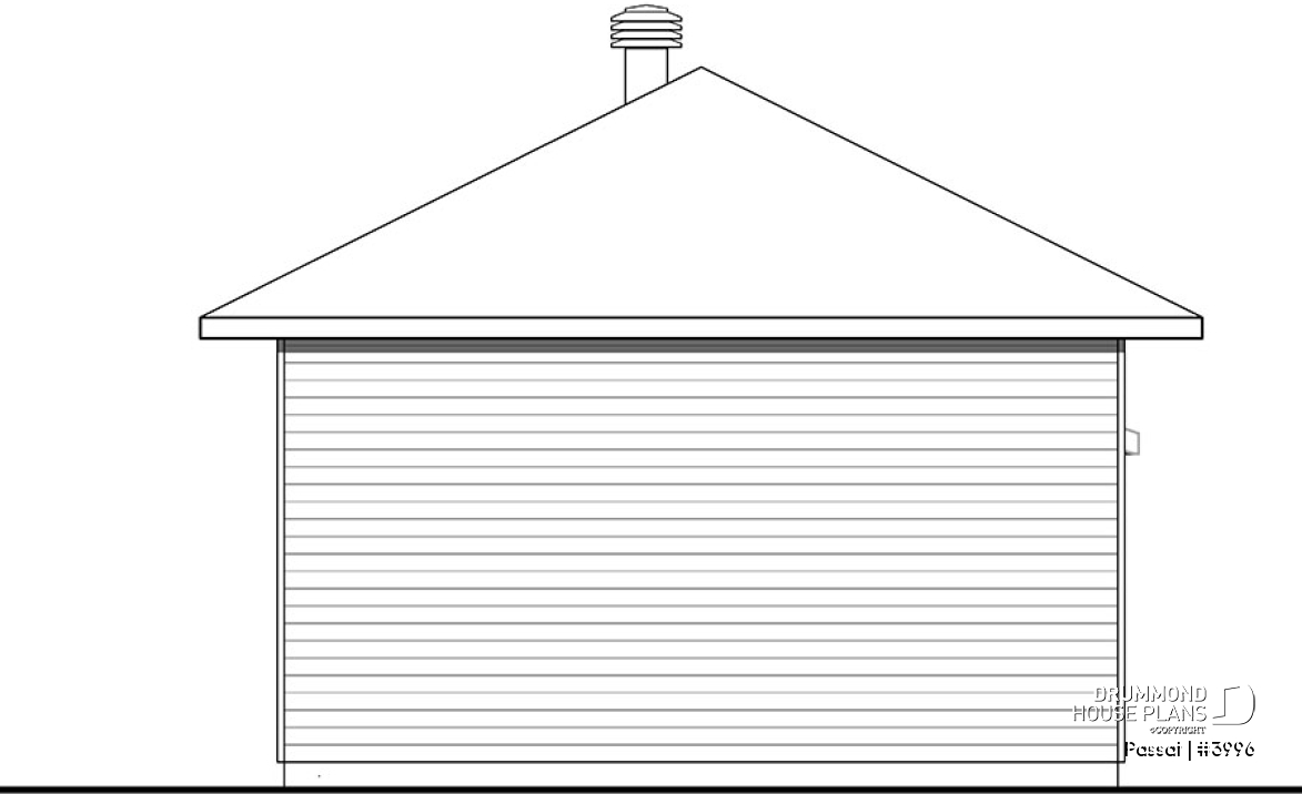 rear elevation - Passat