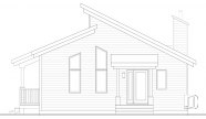 Vignette rear elevation - 3998