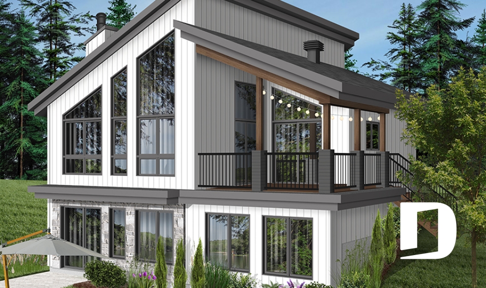 Rear view - BASE MODEL -  - Malbaie