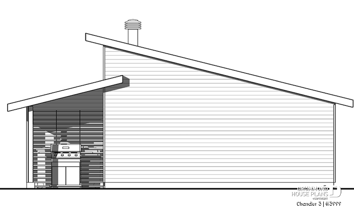 rear elevation - Chandler 3