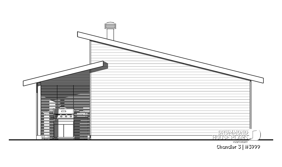 rear elevation - Chandler 3