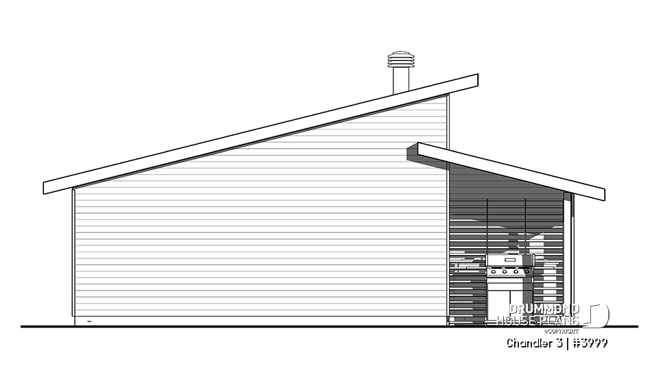 rear elevation - Chandler 3
