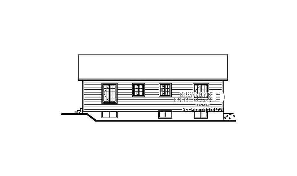 rear elevation - Rockland