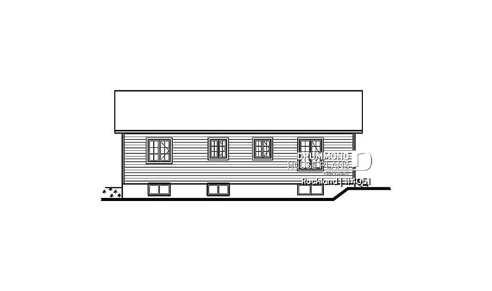 rear elevation - Rockland