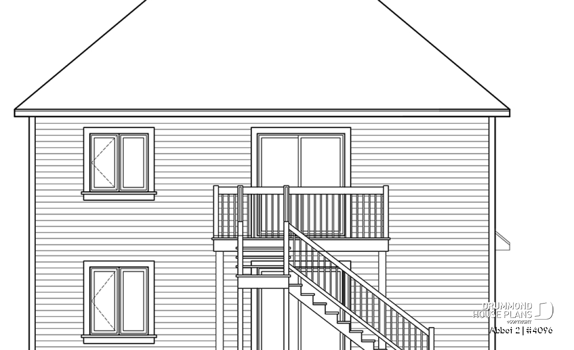 rear elevation - Abbot 2
