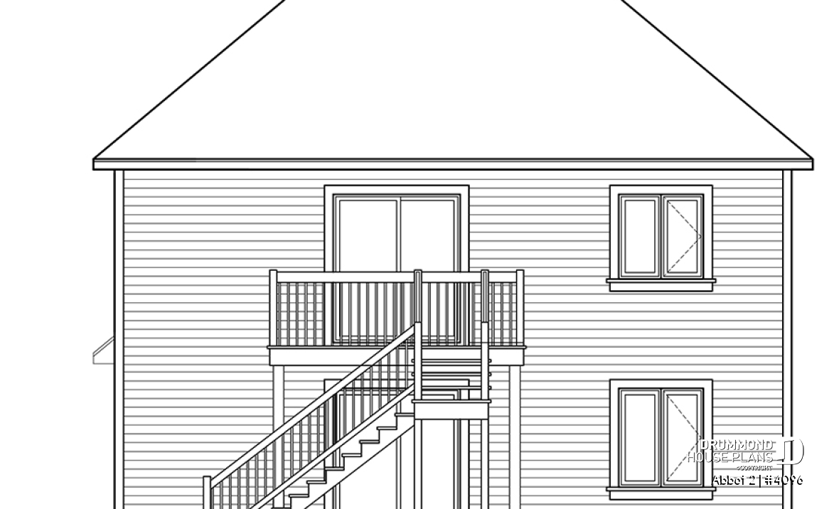 rear elevation - Abbot 2