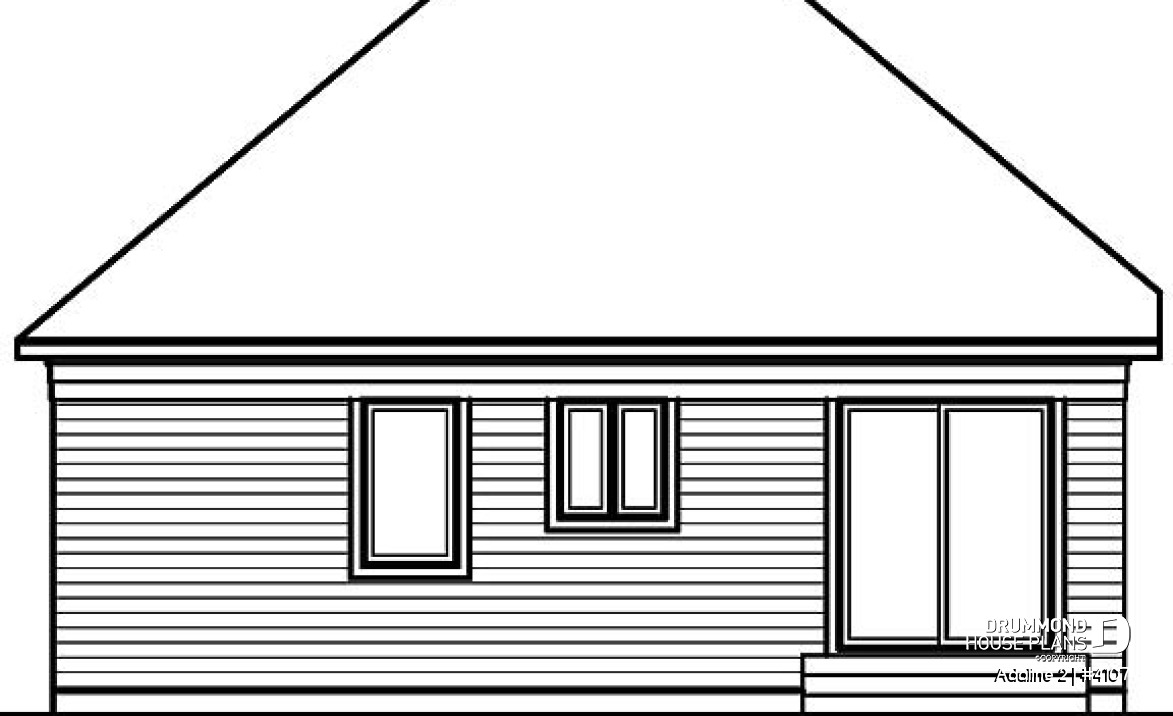 rear elevation - Adaline 2
