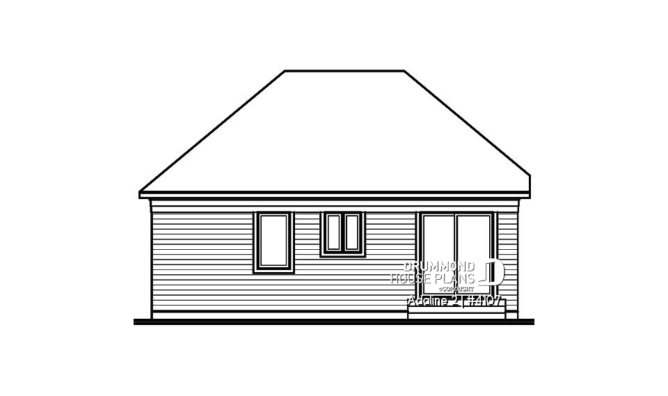 rear elevation - Adaline 2