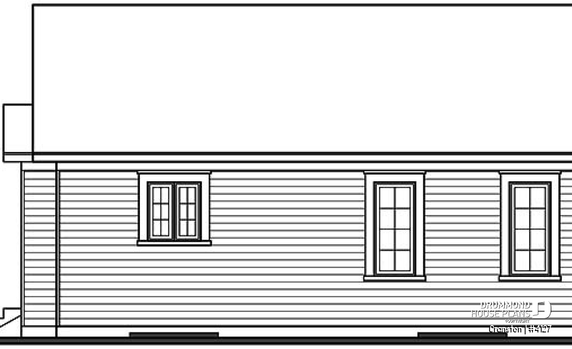 rear elevation - Cranston
