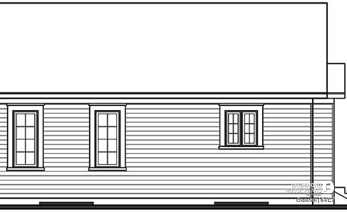rear elevation - Cranston
