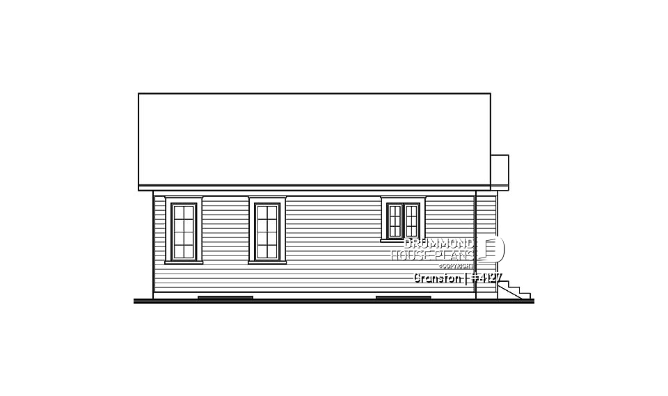 rear elevation - Cranston