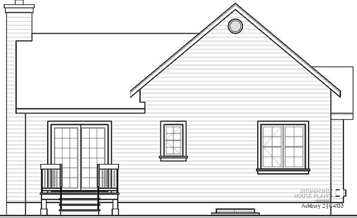 rear elevation - Ashbury 2