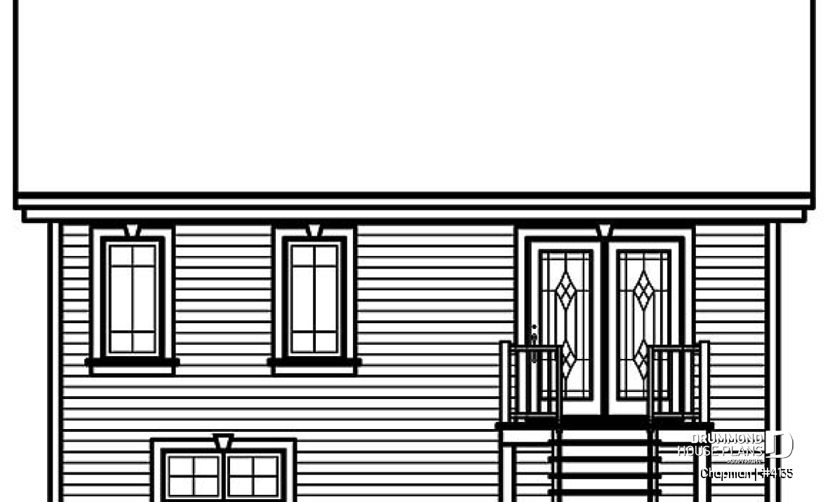 rear elevation - Chapman