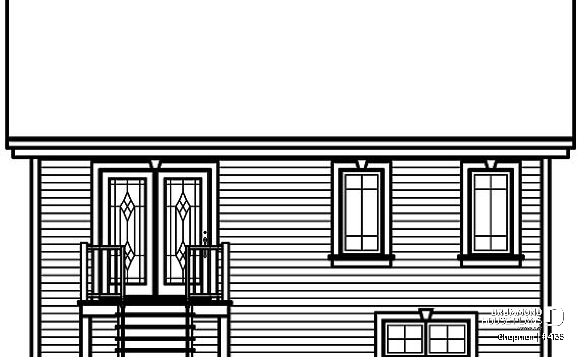 rear elevation - Chapman