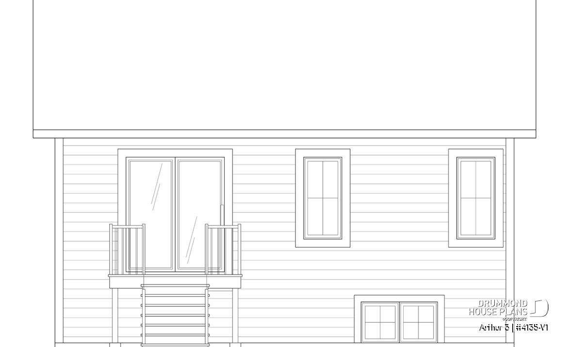 rear elevation - Arthur 3