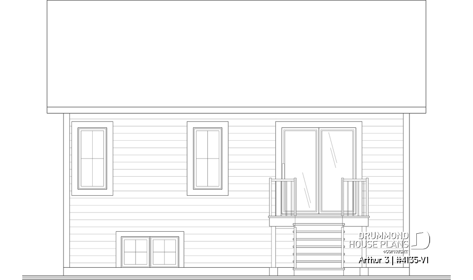 rear elevation - Arthur 3