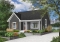 Color version 4 - Front - Small and affordable bungalow house plan, 2 bedrooms, cathedral ceiling, closed foyer - Fletcher