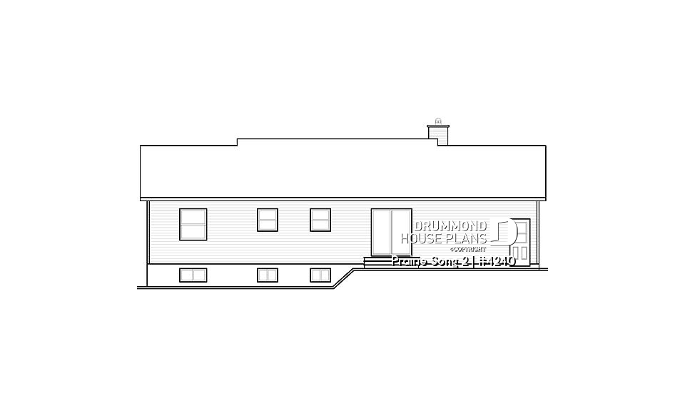 rear elevation - Prairie Song 2