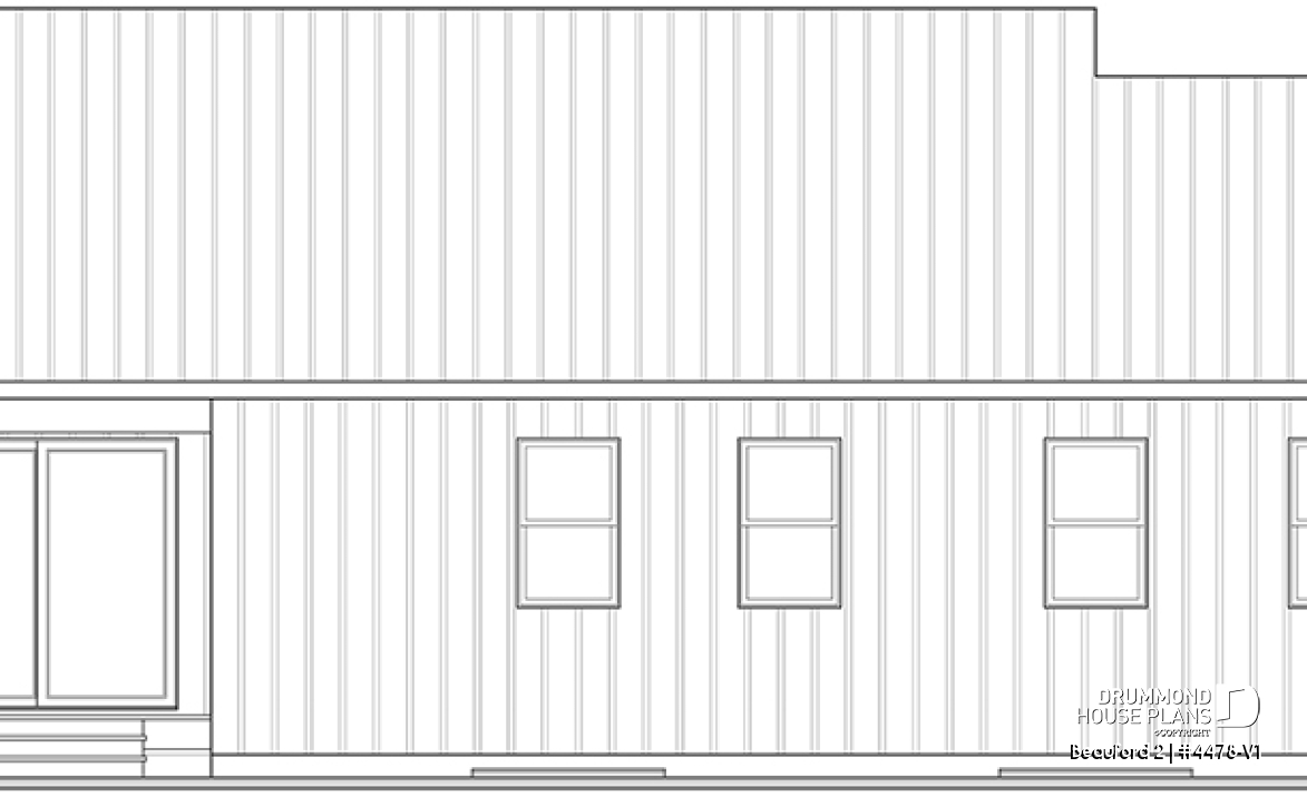 rear elevation - Beauford 2