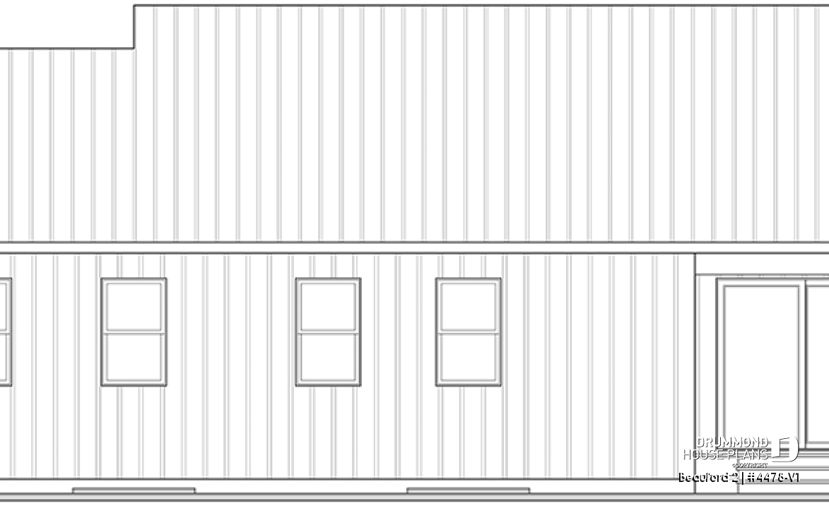 rear elevation - Beauford 2
