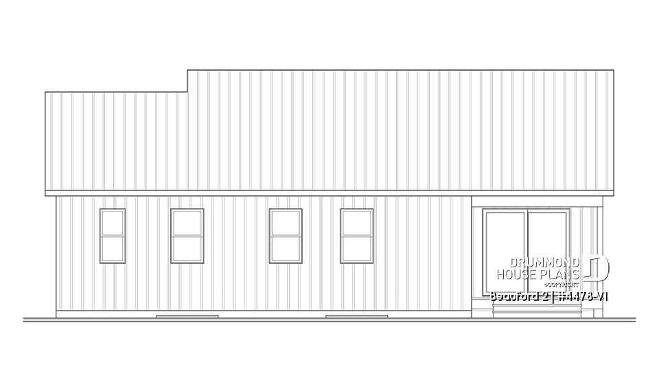 rear elevation - Beauford 2