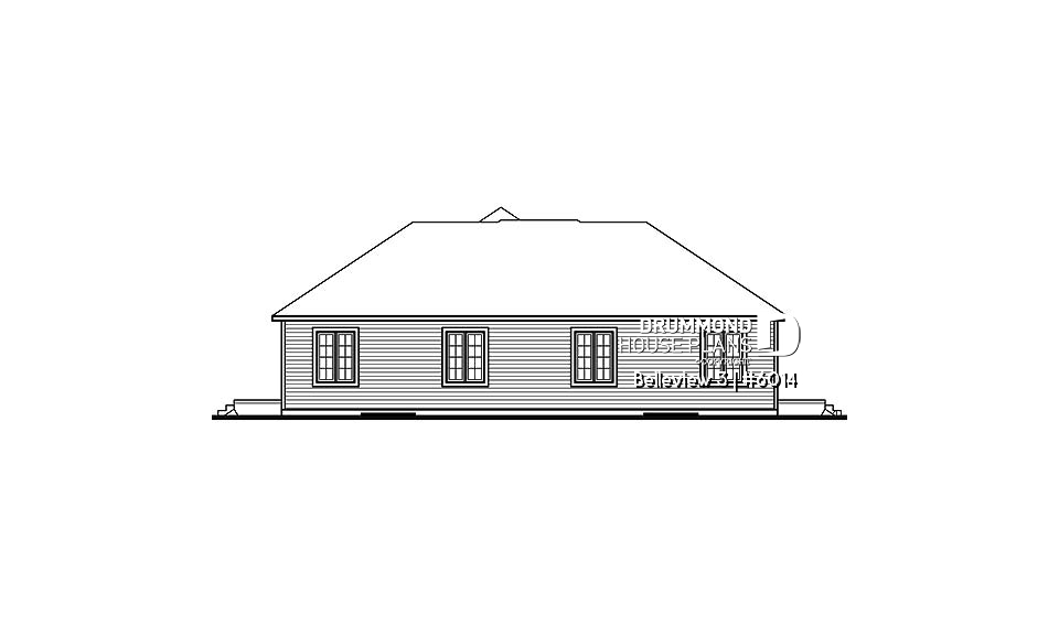 rear elevation - Belleview 3