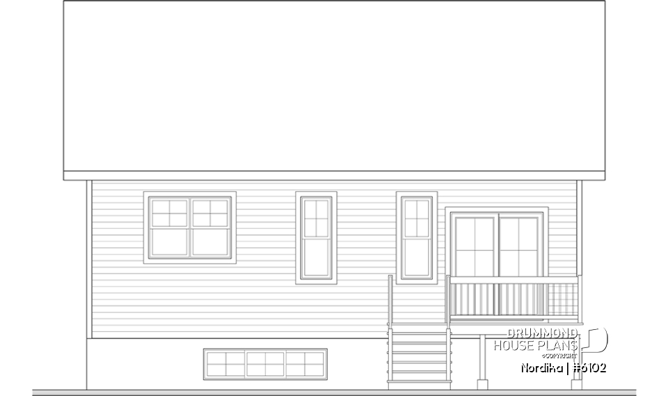 rear elevation - Nordika