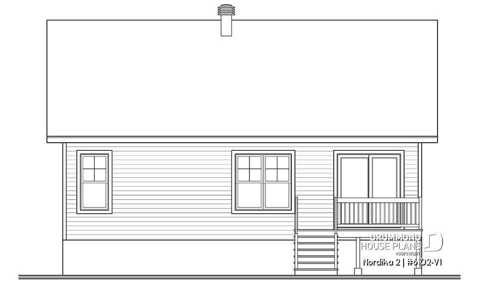rear elevation - Nordika 2
